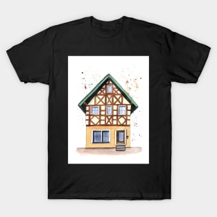 half-timbered house in Germany T-Shirt